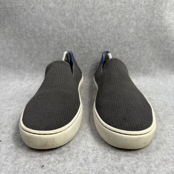 Rothys The Sneaker Womens Shoes Size 10 Grey Knit Slip On Comfort Casual Shoes - Picture 2 of 10